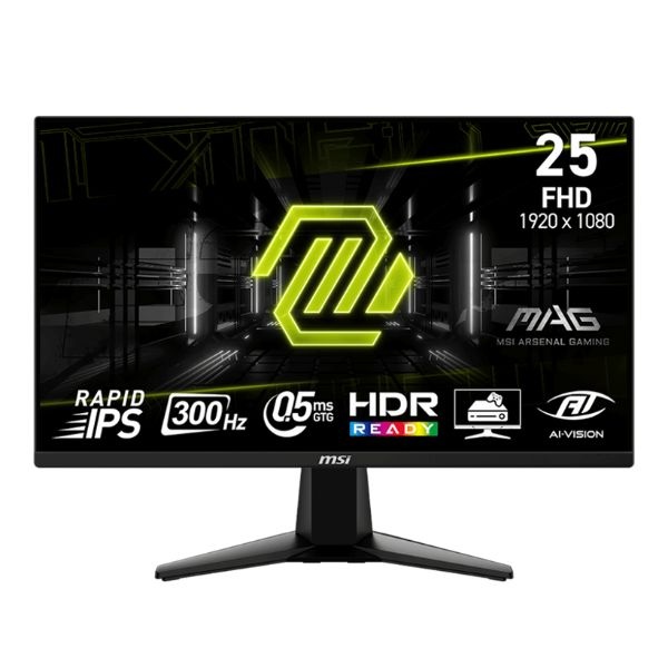 Màn hình LCD MSI MAG 255XF (24.5 inch/ 1920 x 1080/ 250 cd/m2/ 0.5ms/ 300Hz)