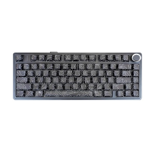 Bàn phím cơ gaming AULA F75HE Đen contour- Black King Magnetic switch (8010)