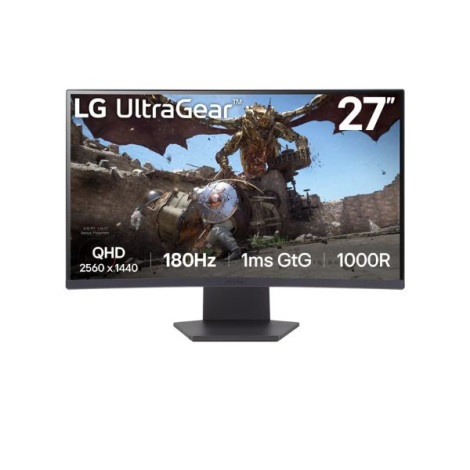 Màn hình LCD LG UltraGear 27GS60QC-B.ATVQ (27 inch/ 2560 x 1440/ 250 cd/m2/ 1ms/ 180Hz/ Curved)