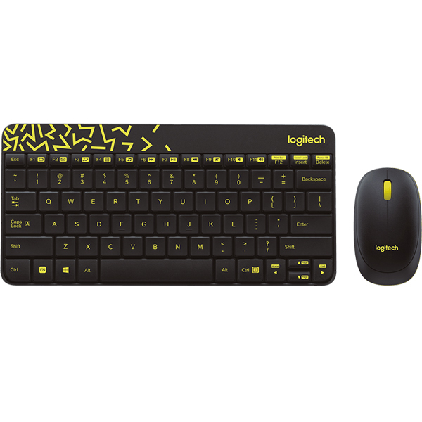 Combo bàn phím + chuột Logitech MK240 (Đen)