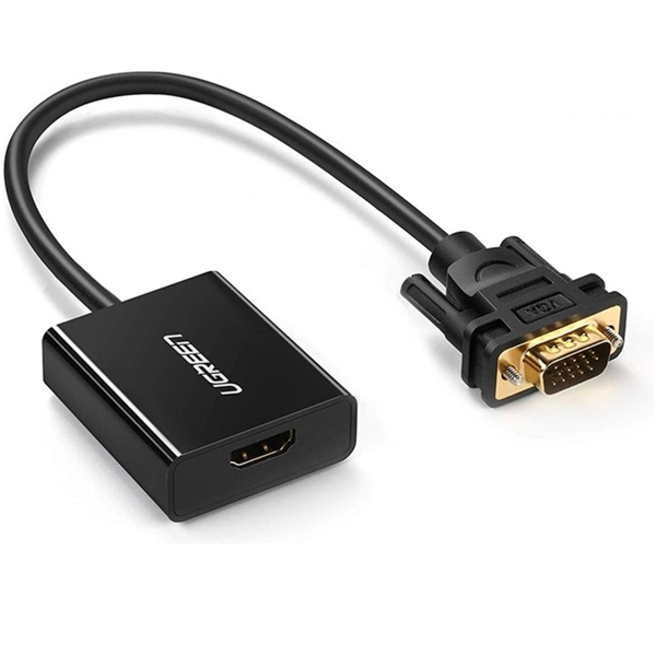 Cáp chuyển đổi HDMI sang VGA có âm thanh Ugreen 20694 chính hãng