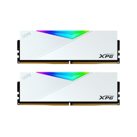 Ram Desktop Adata Lancer White RGB 32GB DDR5 Bus 6000Mhz AX5U6000C3016G-BCLARWH