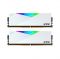 Ram Desktop Adata Lancer White RGB 32GB DDR5 Bus 6000Mhz AX5U6000C3016G-BCLARWH