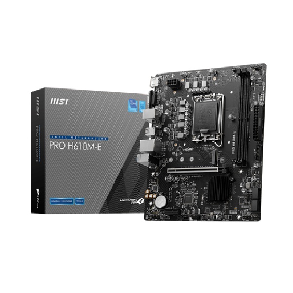 Mainboard MSI PRO H610M-E (2 x DDR5/ 96 GB/ LGA 1700/ Micro ATX)