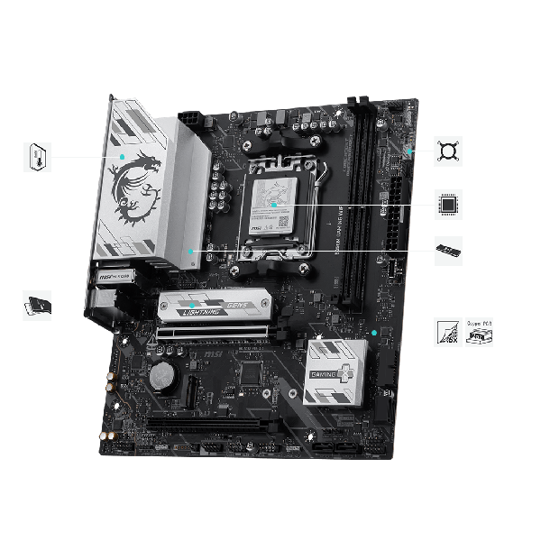 Mainboard MSI B850M GAMING WIFI (2 x DDR5/ 128GB/ AM5/ mATX)