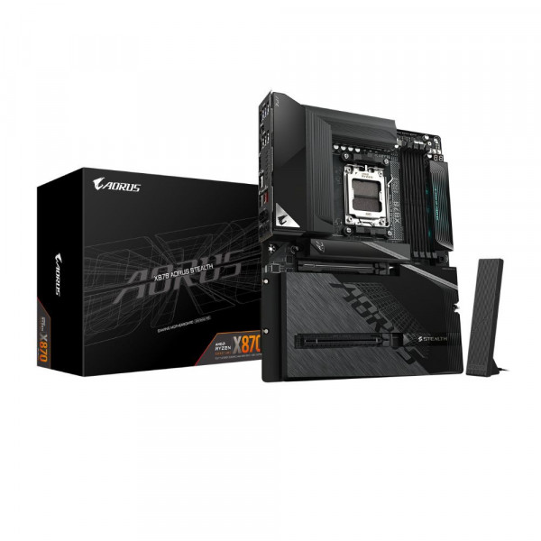 Mainboard Gigabyte X870 AORUS STEALTH (4 x DDR5/ 256GB/ AM5/ ATX)