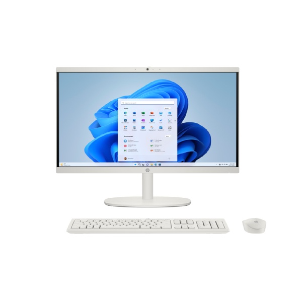 Máy bộ HP AIO 22-dg0016d AY8C6PA (i3-N300/ Ram 8GB/ SSD 512GB/ 21.45 inch FHD/ Windows 11 Home/ 1Y/ Trắng)