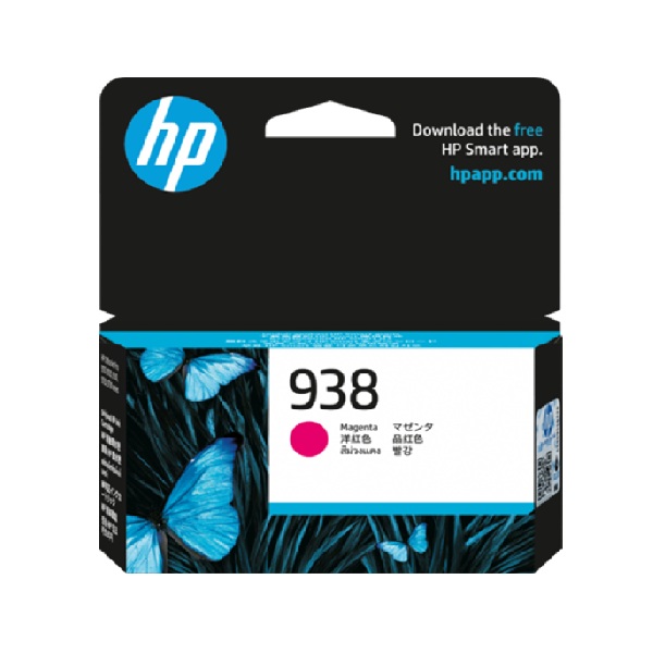 Mực in phun HP 938 Magenta Original Ink Cartridge (4S6X6PA)