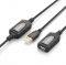Cáp USB 2.0 nối dài Ugreen 25m 10325 có Chip khuếch đại