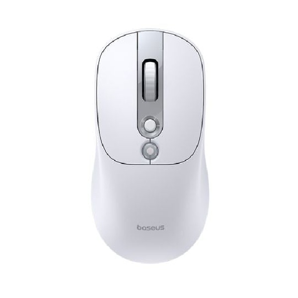 Chuột không dây Baseus Editor EM2 Ergonomic B0203500 (LVN092-WH) - Moon White