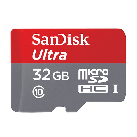 Thẻ nhớ 32GB Micro SD Sandisk Ultra SDSQUNR-032G-GN3MN