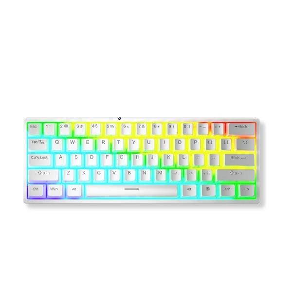 Bàn phím cơ Gaming có dây AULA F3261 màu Trắng