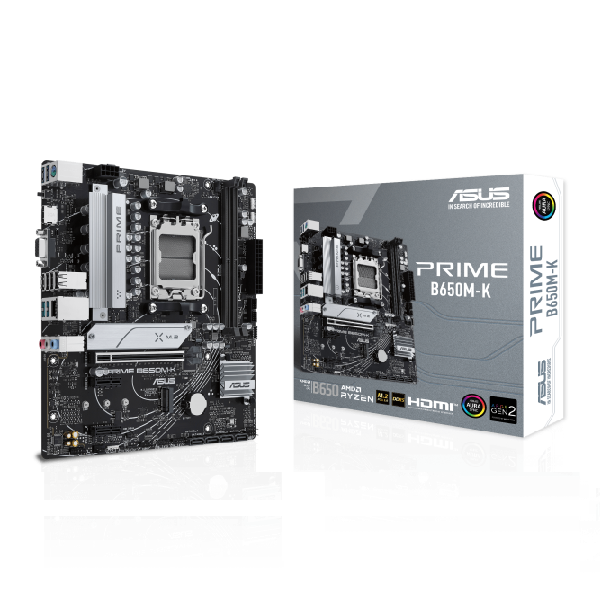 Mainboard Asus PRIME B650M-K (2 x DDR5/ 96GB/ AM5/ m-ATX)