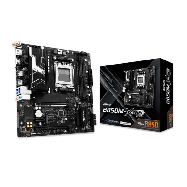 Mainboard Asrock B850M-X WIFI R2.0 (2 x DDR5/ 128GB/ AM5/ m-ATX)