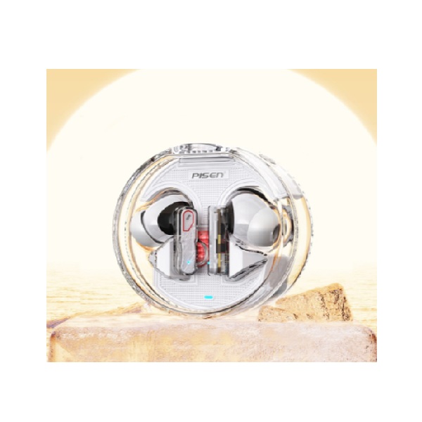 Tai nghe không dây Pisen TWS C1 White Cyberpunk (BHD-TW11)