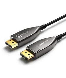 Ugreen 60270 10M Màu Đen DisplayPort 1.4 Optical fiber Male to Male cable 4K @144 Hz - 8K@ 60Hz