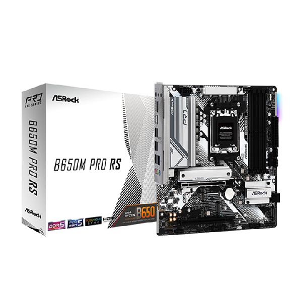 Mainboard Asrock B650M Pro RS (4 x DDR5/ 256GB/ AM5/ m-ATX)