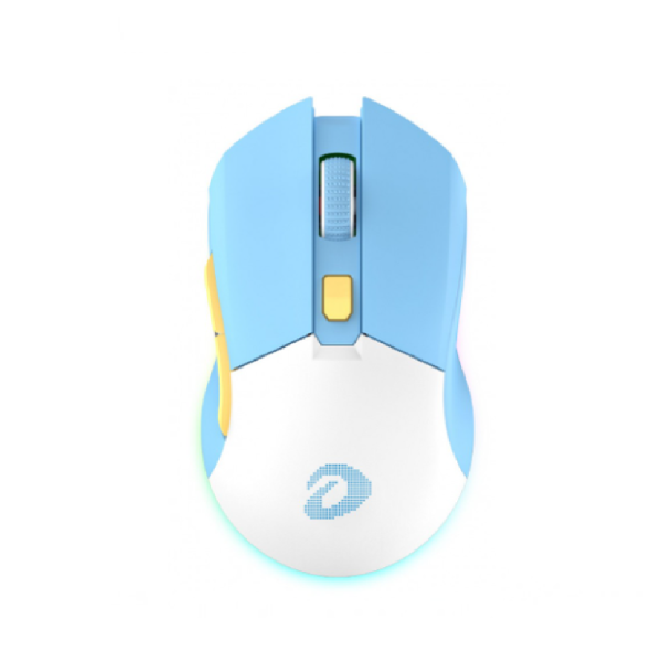 Chuột Gaming không dây Dareu EM901X (Trắng xanh)