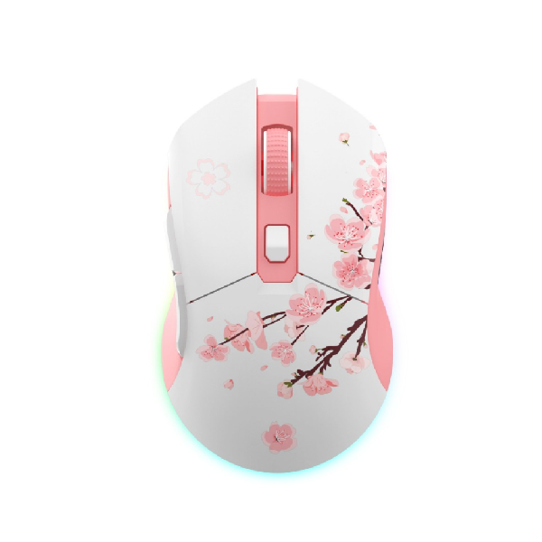 Chuột Gaming không dây Dareu EM901X (Trắng hồng)