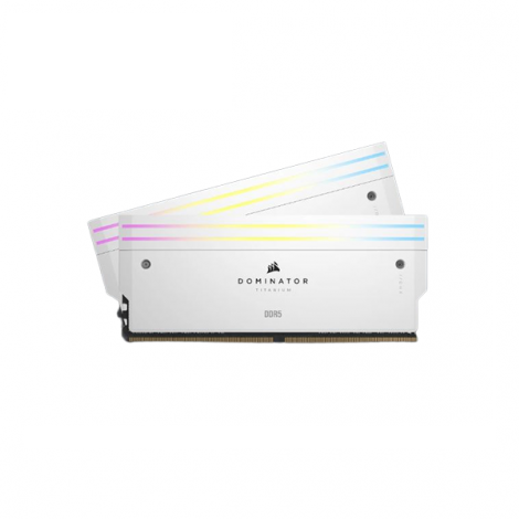 Ram Desktop Corsair Dominator Titanium RGB Led 32GB DDR5 Bus 6000MT/s CMP32GX5M2B6000C30W