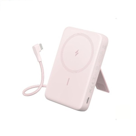 Sạc dự phòng Anker Zolo 1C 15W 10000mah kèm USB-C Pink (A1685H51)