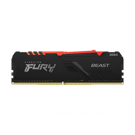 Ram Desktop Kingston Fury Beast RGB 8GB DDR4 Bus 3200Mhz KF432C16BBA/8