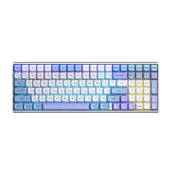 Bàn phím AULA S100 Pro Xanh Dương,Trắng,Tím Red switch (5762)